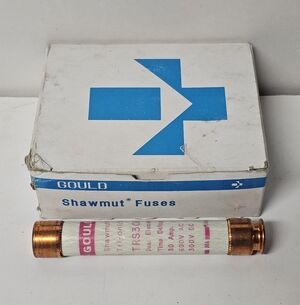 NEW Gould Shawmut TRS30R Tri-onic 30 Amps 600VAC Class RK5 Fuse Box of 10